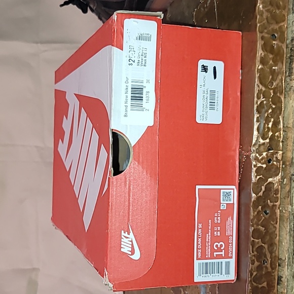 Nike Dunk Low. Velvet Brown. Worn twice. With OG BOX. Men's size 13. - Picture 7 of 16